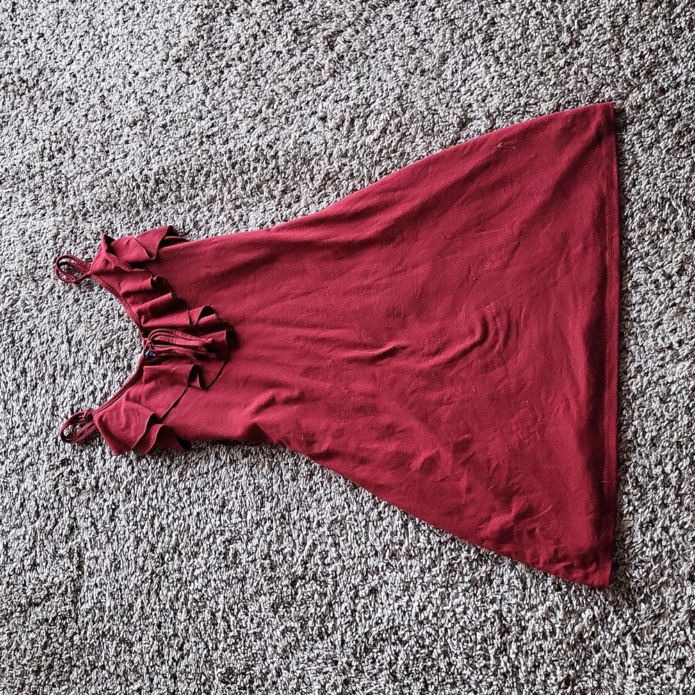 Red dress